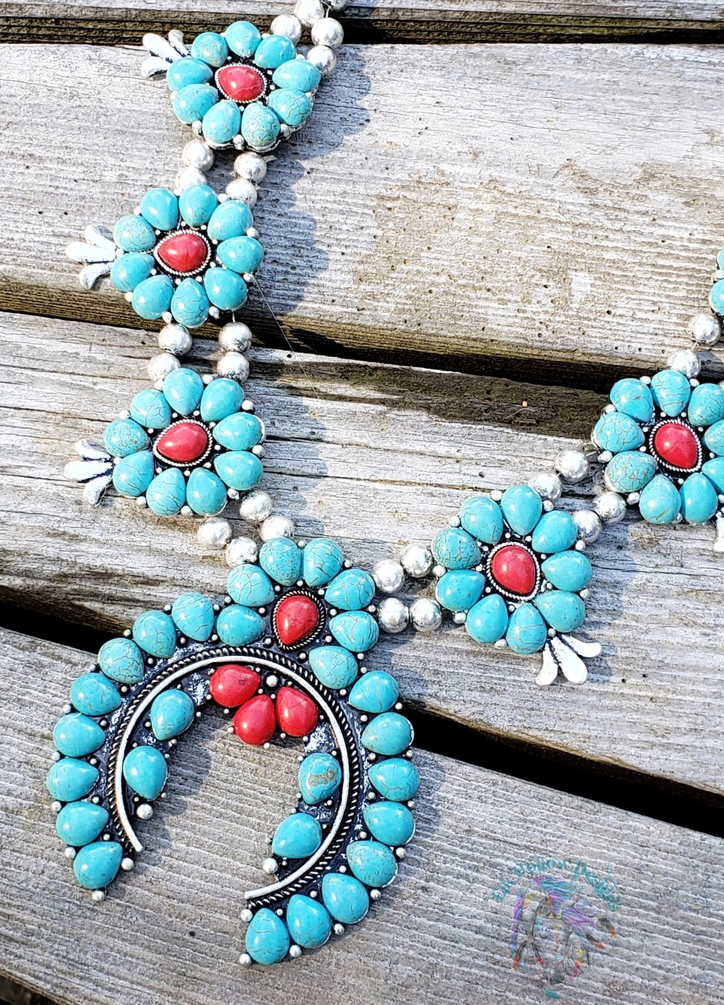 Callie Squash Blossom Statement Necklace - Elk Hollow DesignsCallie Squash Blossom Statement Necklace