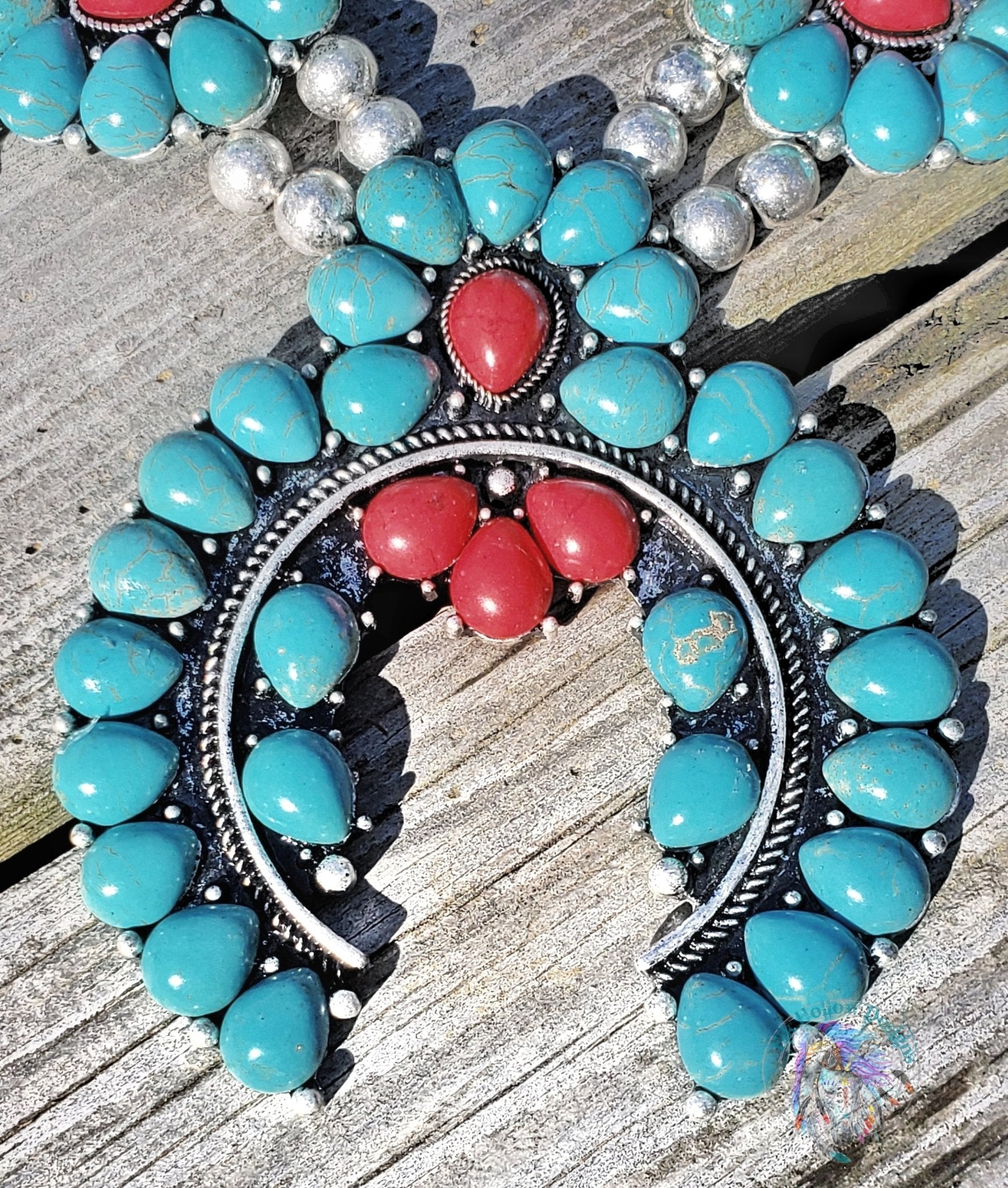 Callie Squash Blossom Statement Necklace - Elk Hollow DesignsCallie Squash Blossom Statement Necklace