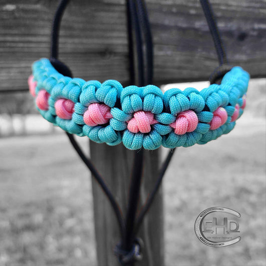 EHD Easy On Rope Halter with Flower Noseband
