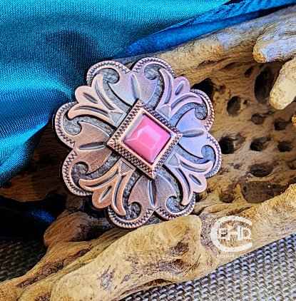 Fleur de lis Wild Rag Buckaroo Scarf Slide