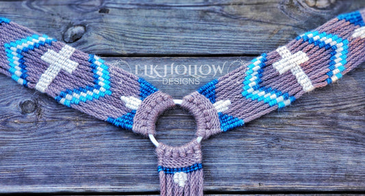 Mohair Breast Collar #1277 - Elk Hollow DesignsMohair Breast Collar #1277
