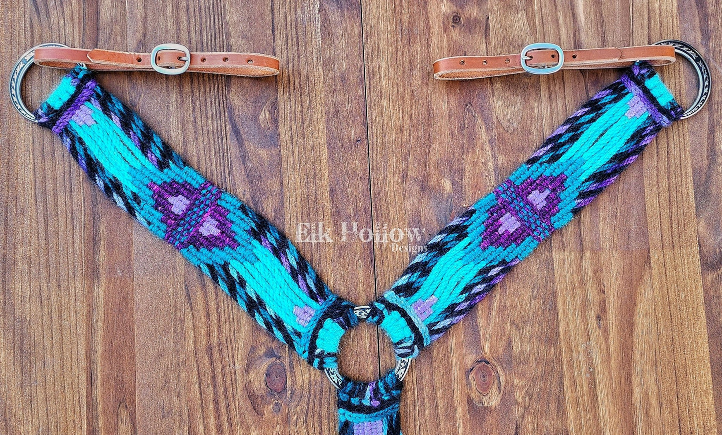 Mohair Breast Collar #1753 - Elk Hollow DesignsMohair Breast Collar #1753