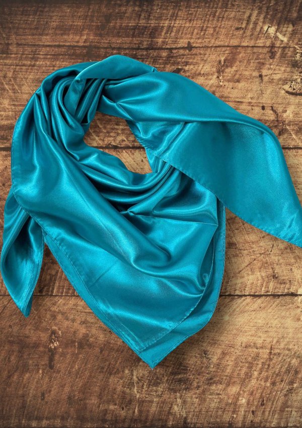 Teal Wild Rag - Elk Hollow DesignsTeal Wild Rag