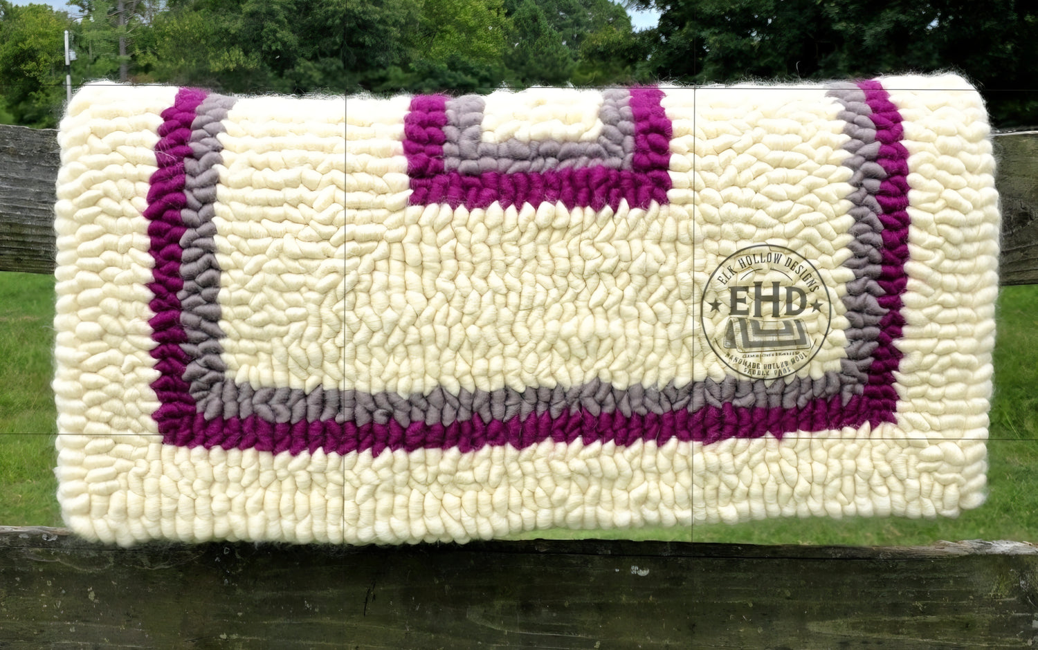 Pulled Wool Saddle Pads