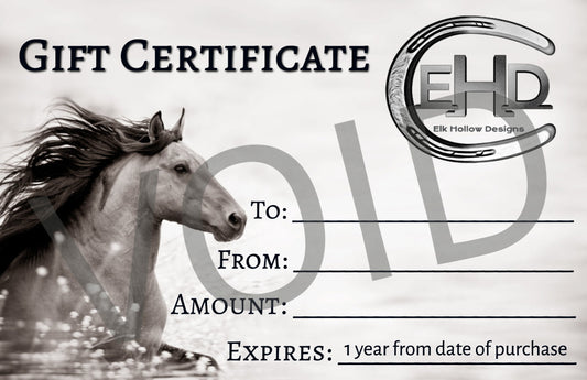 EHD Gift Certificate