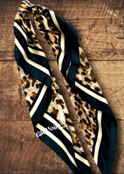 Cheetah Wild Rag - Elk Hollow Designs