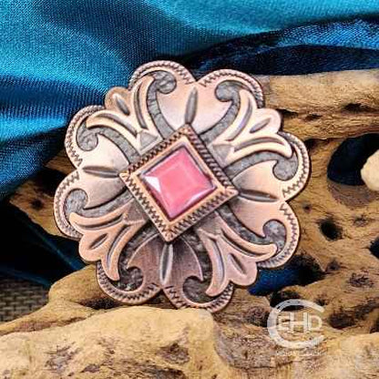 Fleur de lis Wild Rag Buckaroo Scarf Slide