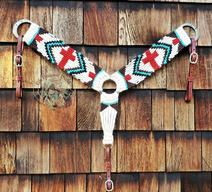 Mohair Breast Collar #1277 - Elk Hollow Designs