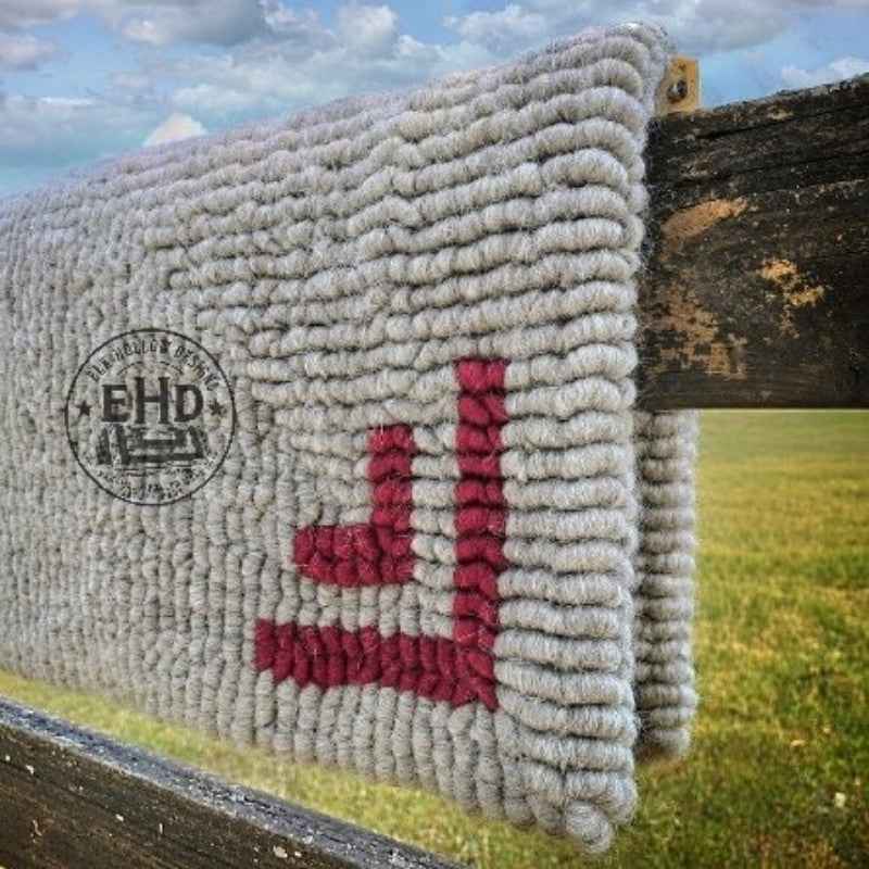 Pulled Wool Saddle Pad #1717