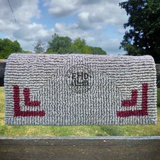 Pulled Wool Saddle Pad #1717
