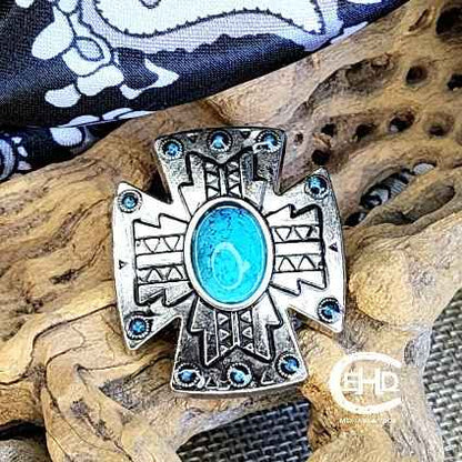 Southwestern Wild Rag Buckaroo Scarf Slide