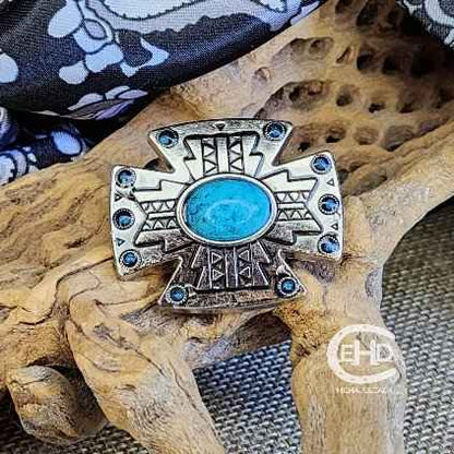 Southwestern Wild Rag Buckaroo Scarf Slide
